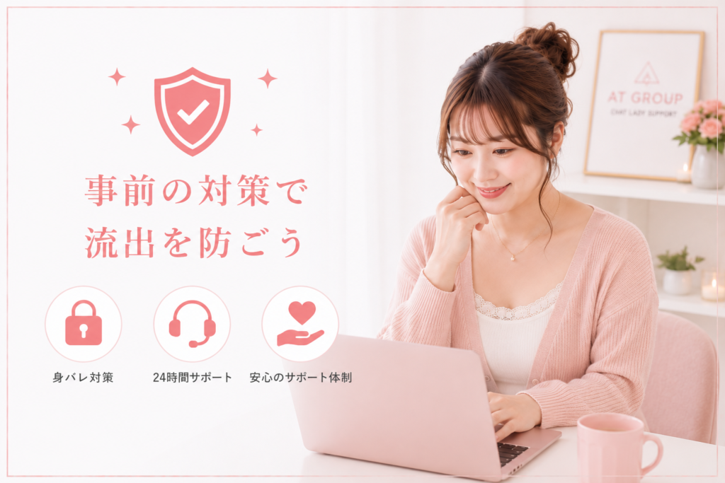 事前の対策で流出を防ごう