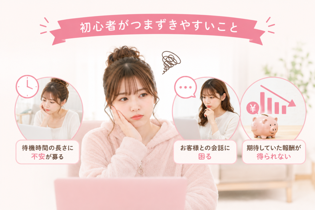 初心者がつまずきやすいこと