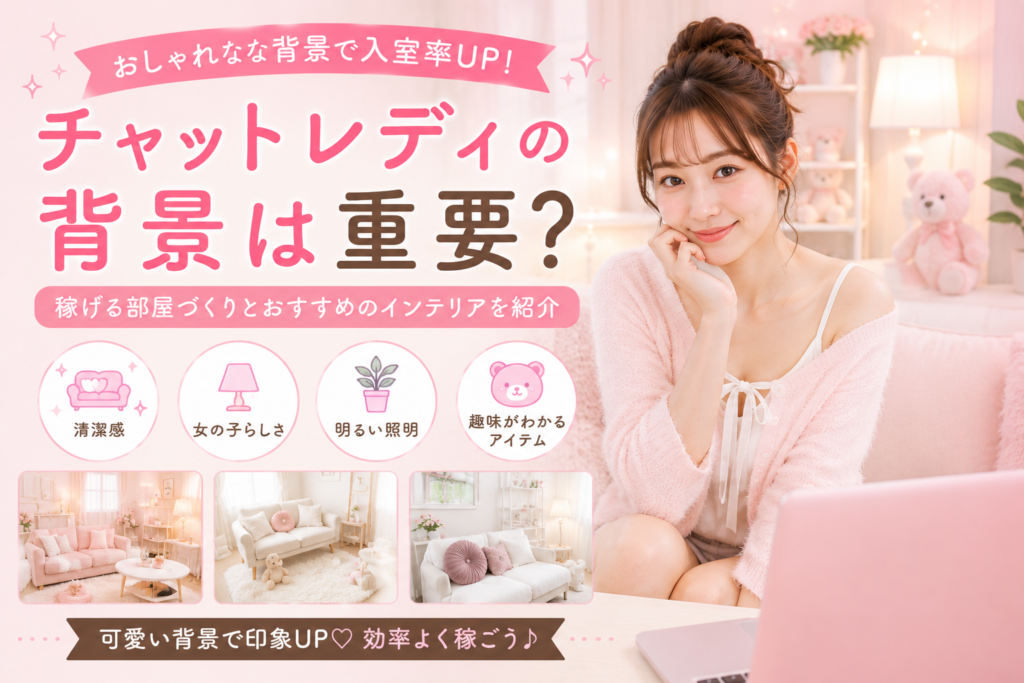 チャットレディの背景は重要？