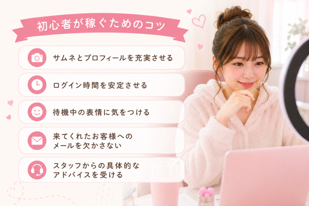 初心者が稼ぐためのコツ