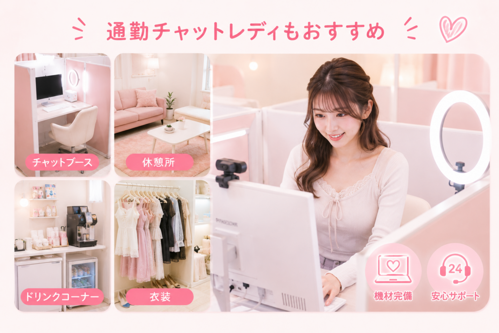 通勤チャットレディもおすすめ