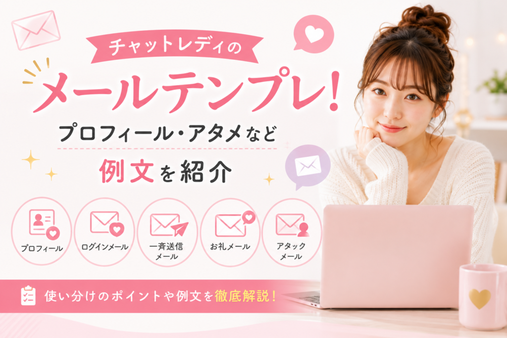 チャットレディのメールテンプレ