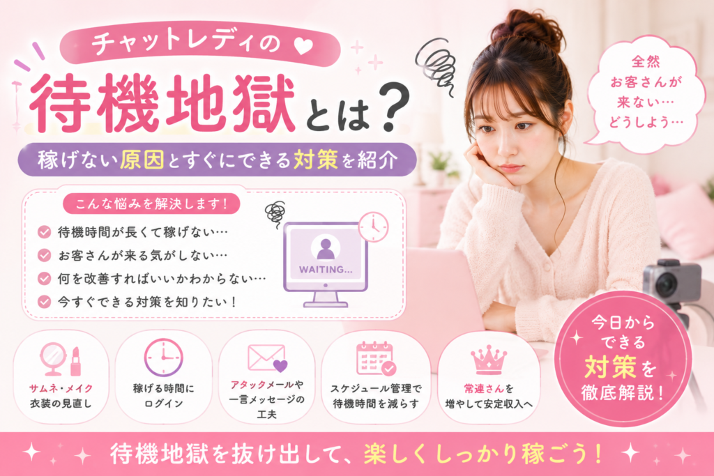 チャットレディの待機地獄とは？