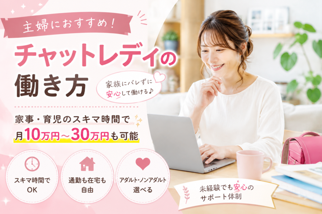 チャットレディの働き方