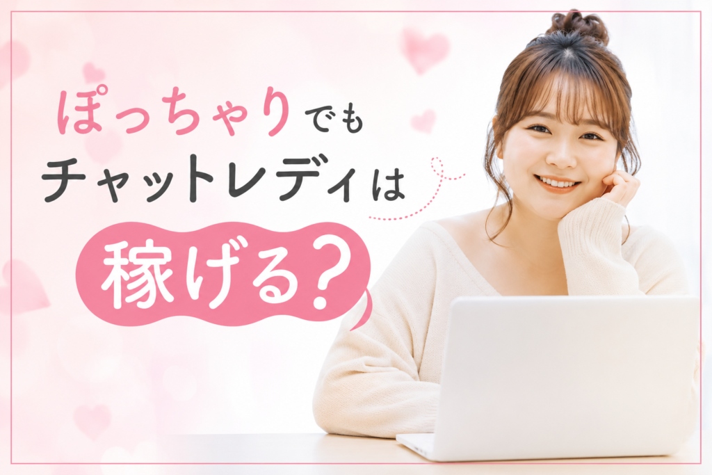 ぽっちゃりでもチャットレディは稼げる?