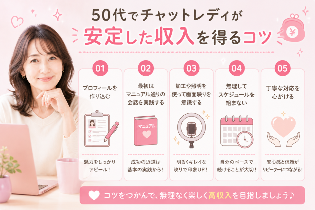 安定した収入を得るコツ