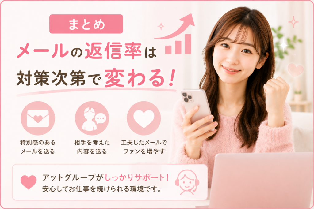 メールの返信率は対策次第で変わる