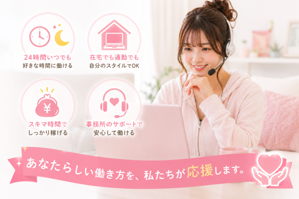 あなたらしい働き方を私たちが応援します