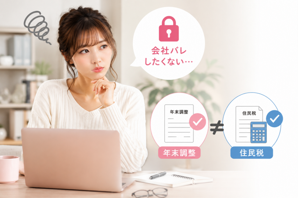年末調整で副業がバレる?