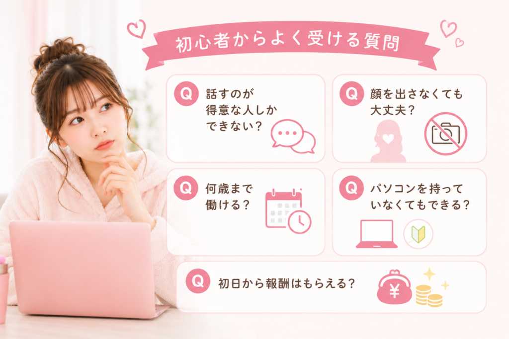 初心者からよく受ける質問