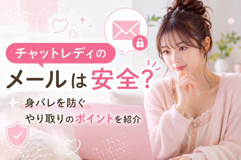 チャットレディのメールは安全？