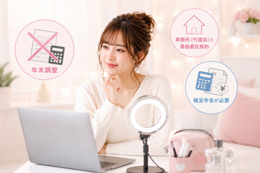 チャットレディは年末調整の対象?