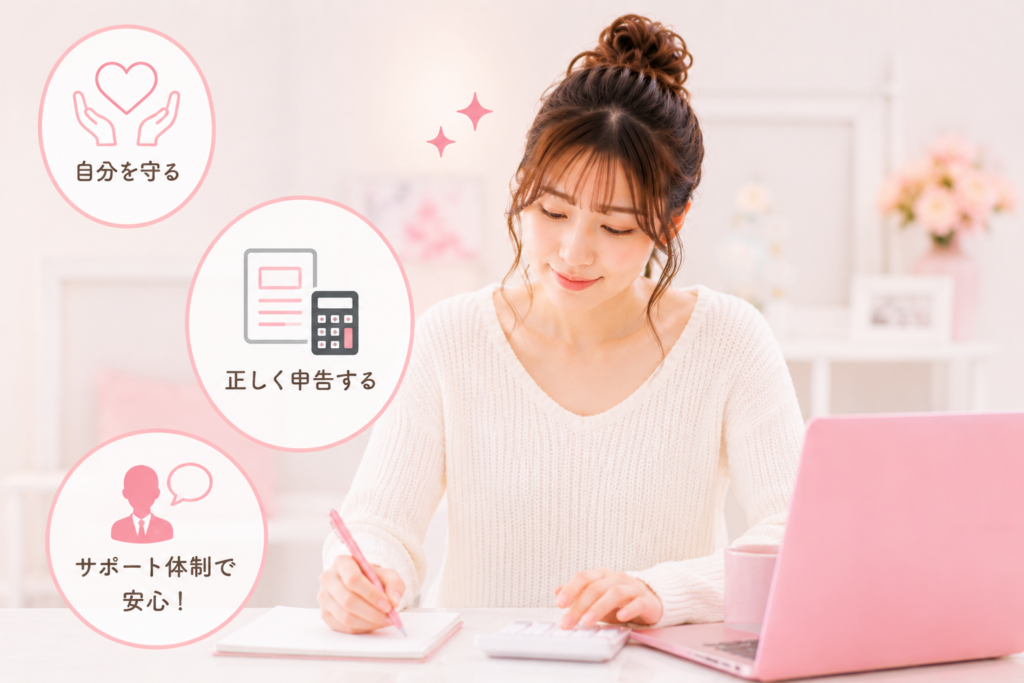 正しい確定申告は自分を守るために必要