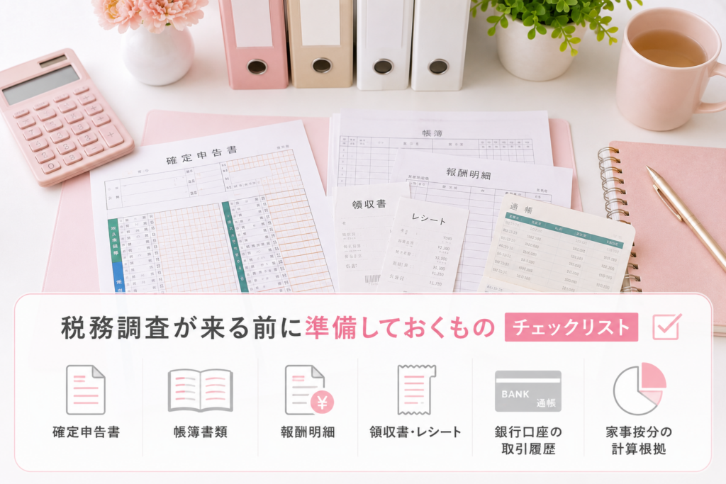 税務調査が来る前に準備しておくもの