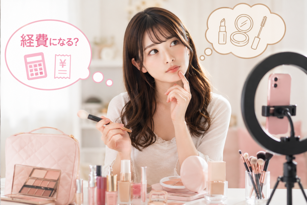 チャットレディが使用する化粧品は経費にできる？