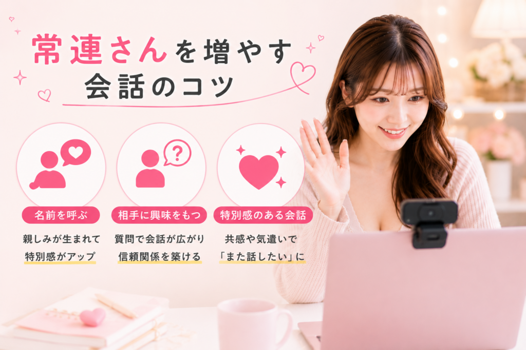 常連さんを増やす会話のコツ