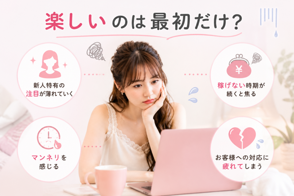 楽しいのは最初だけ?
