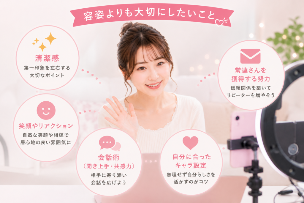 容姿よりも大事にしたいこと