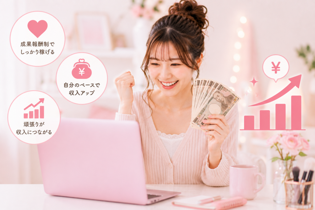 チャットレディが実際に受け取れる報酬
