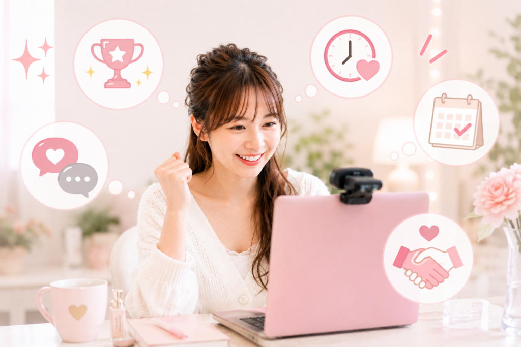 チャットレディを楽しく続けるコツを実践しよう