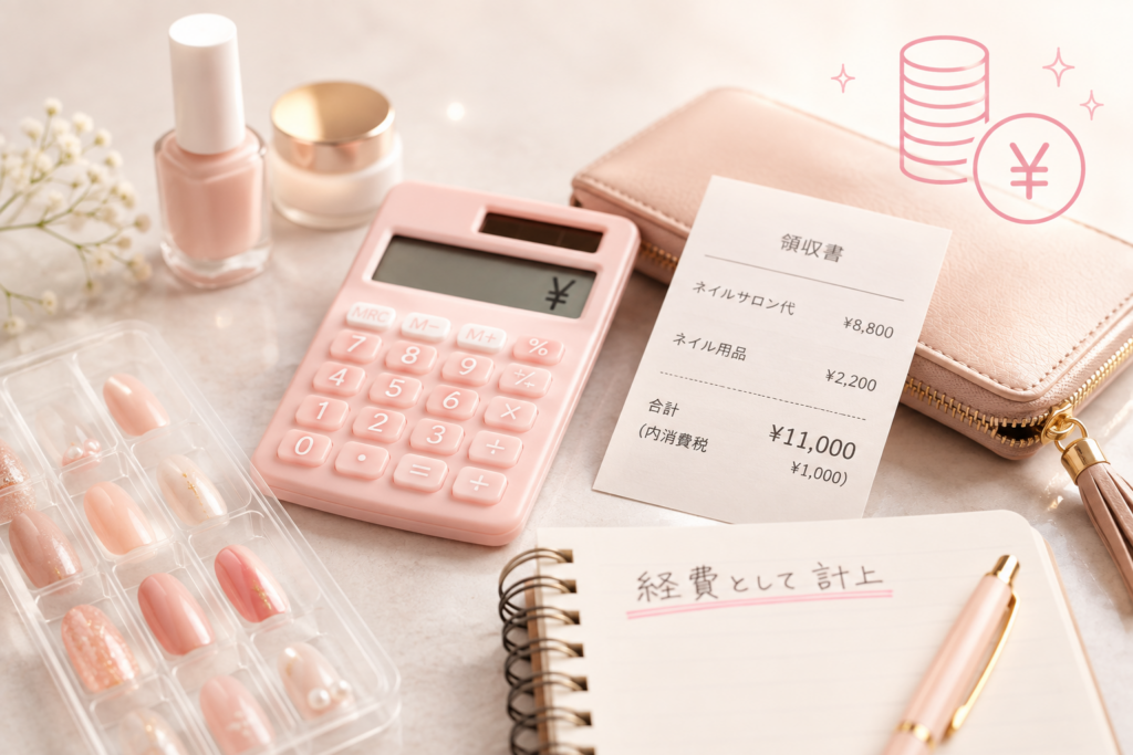 チャットレディのネイル代は経費にできる？