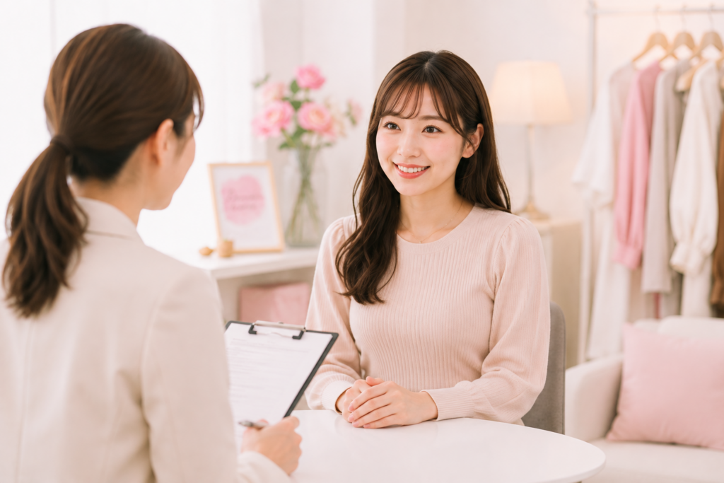 チャットレディの面接は普段着でOK