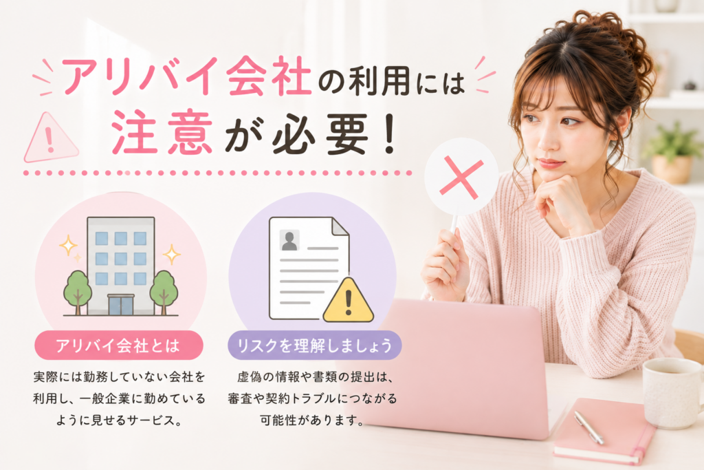 チャットレディのアリバイ会社の利用には注意が必要