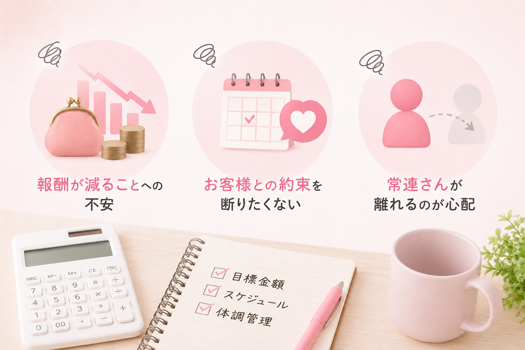 チャットレディが体調不良で休みにくいと感じる理由