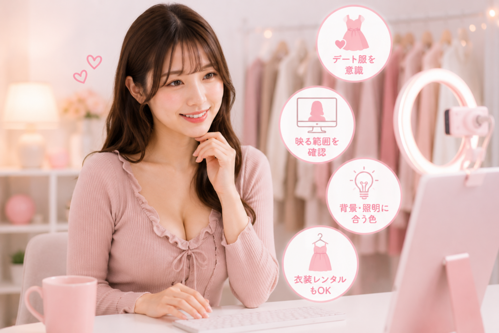 チャットレディの面接後に体験入店する場合の服装選び
