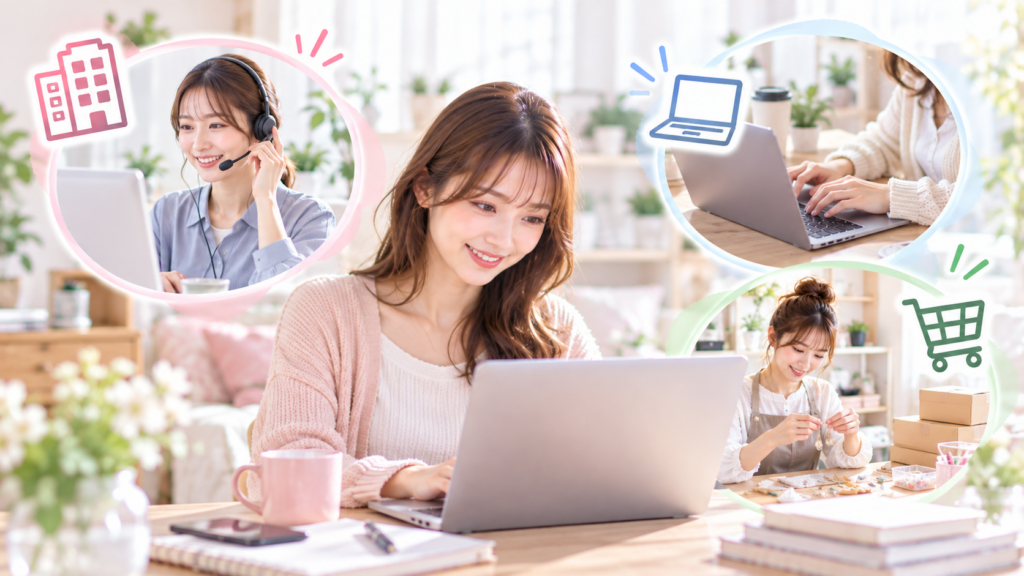 自宅で働く「在宅ワーク」はどういう働き方？
