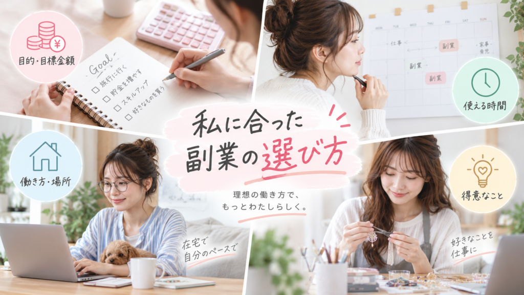 私に合った副業の選び方