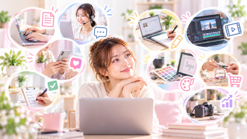 目的別！おすすめの在宅ワーク