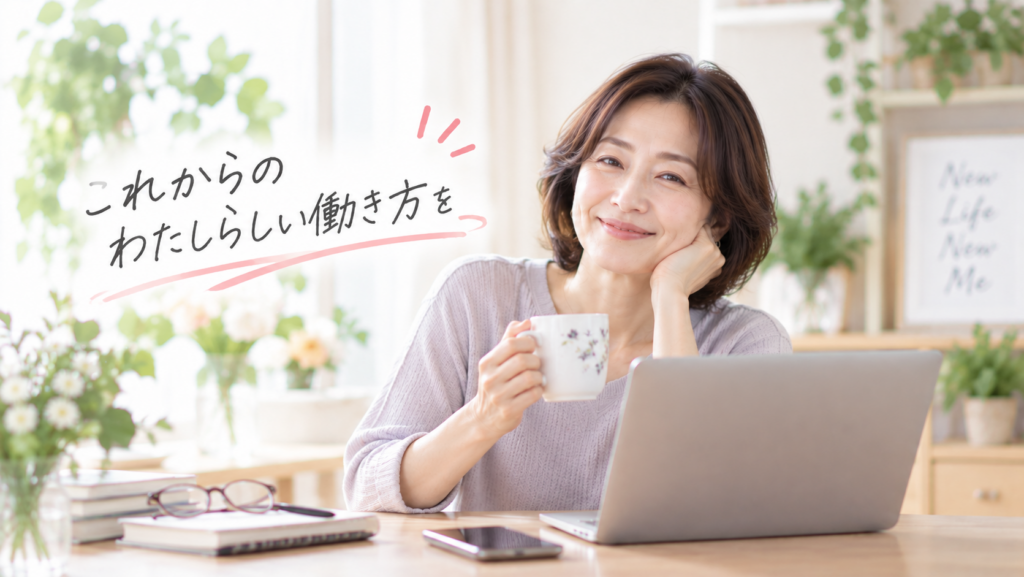 50代の女性は自分に合った在宅ワークを選ぼう