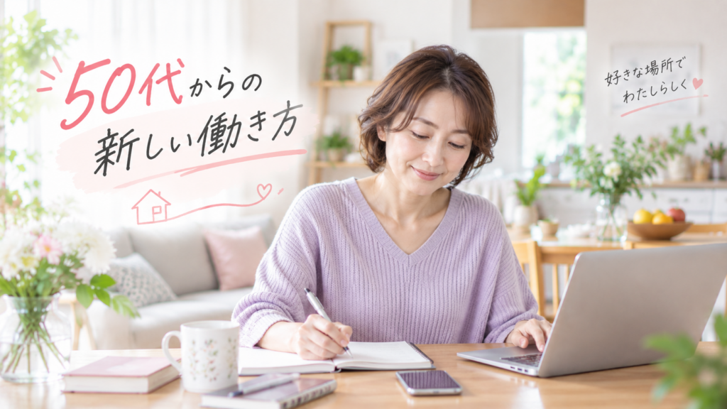50代の女性の在宅ワークについて