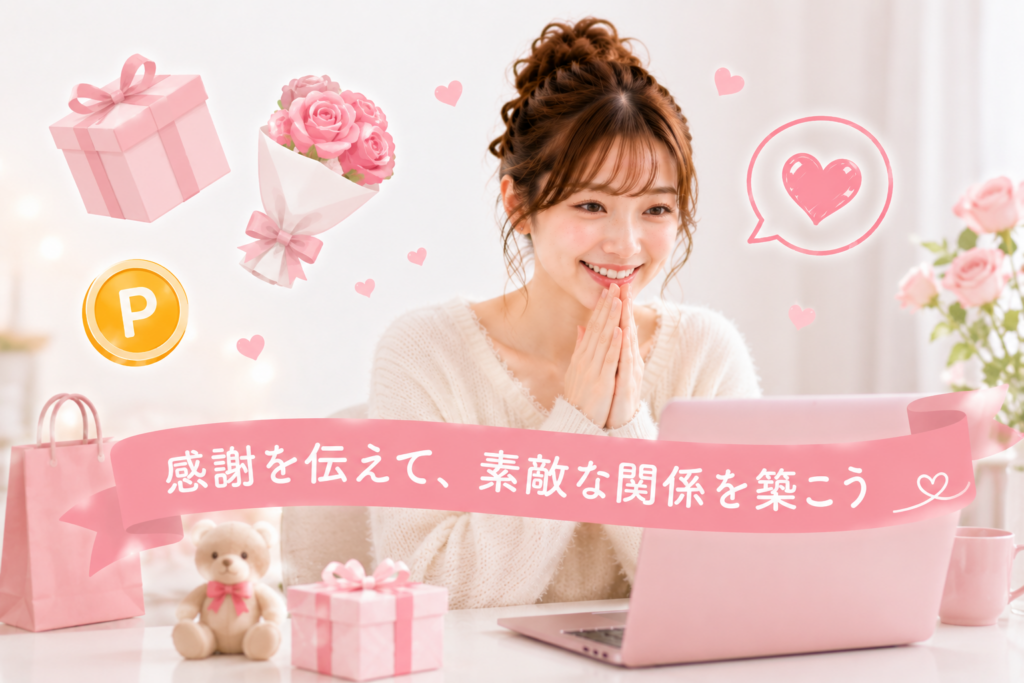 感謝を伝えて、素敵な関係を築こう