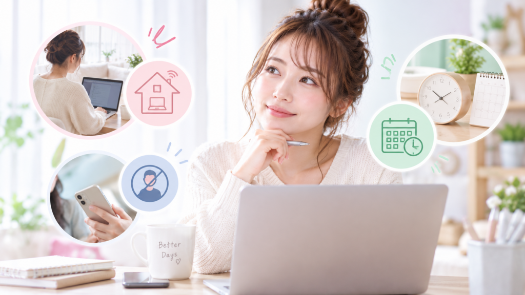 会社にバレにくい副業を選ぶポイント