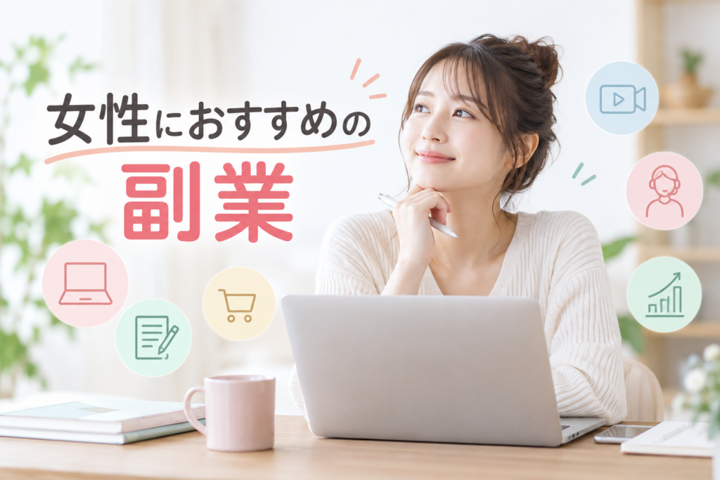 女性におすすめの副業