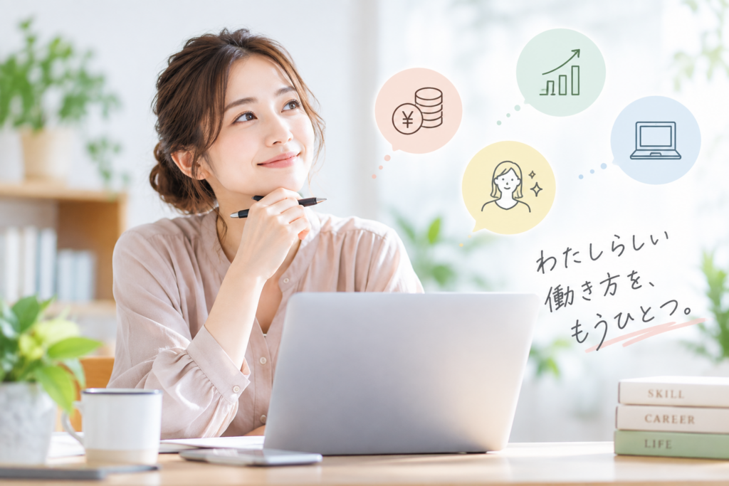 副業を始める女性は多い？