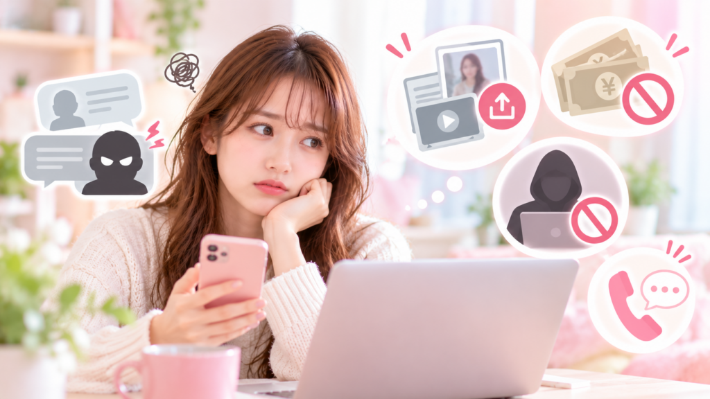リモ活で危ないと感じたときの対処法