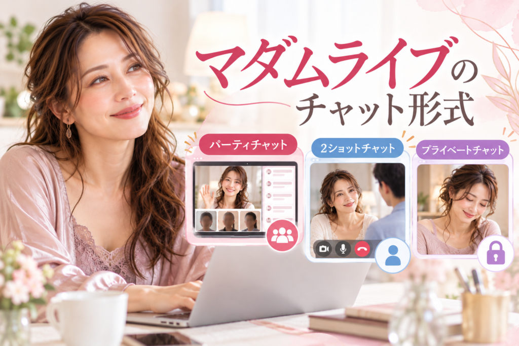 マダムライブのチャット形式