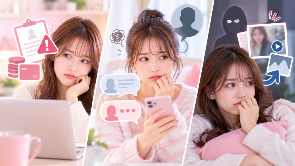 リモ活が「危ない」とされる3つのタイミング