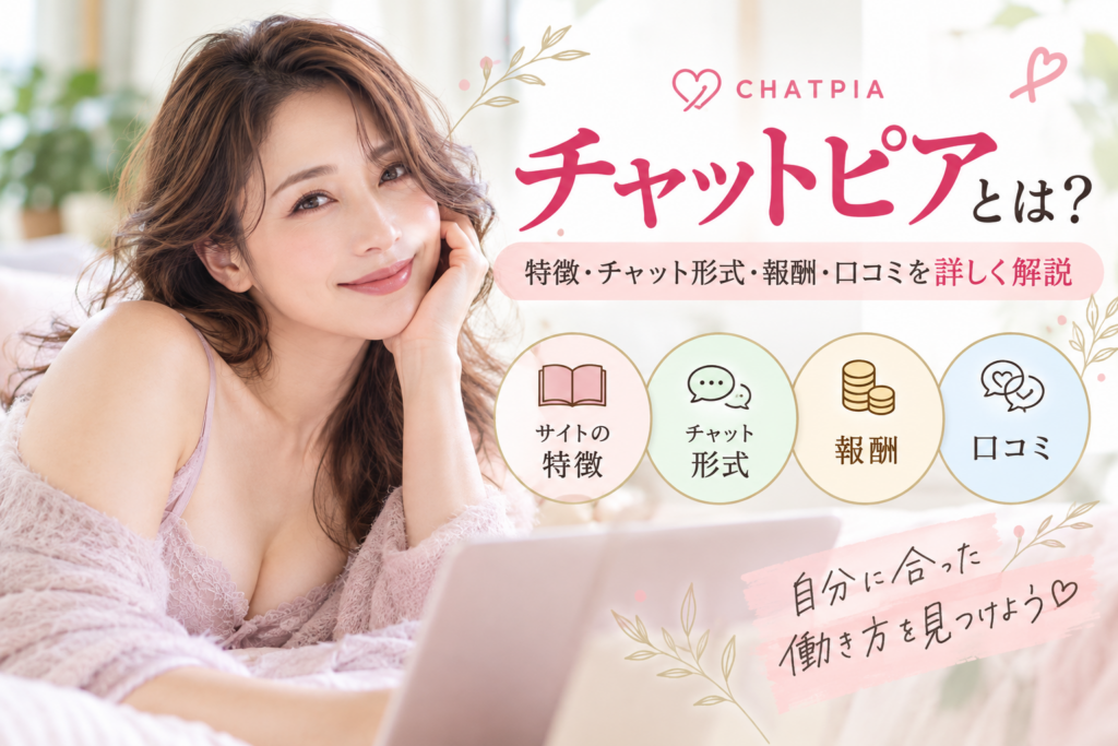 チャットピアとは？特徴・チャット形式・報酬・口コミを詳しく解説