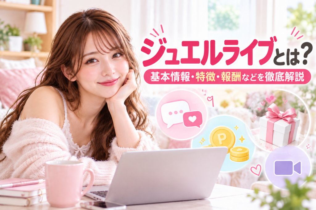 ジュエルライブとは？基本情報・特徴・報酬などを徹底解説