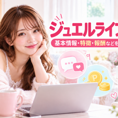 ジュエルライブとは？基本情報・特徴・報酬などを徹底解説