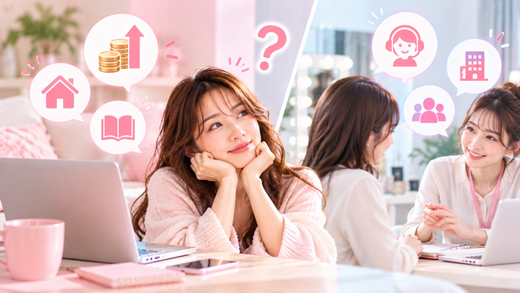 エンジェルライブは直接登録と事務所所属のどちらがいい?