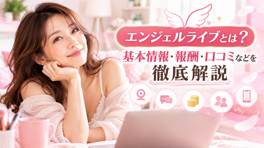 エンジェルライブとは？基本情報・報酬・口コミなどを徹底解説