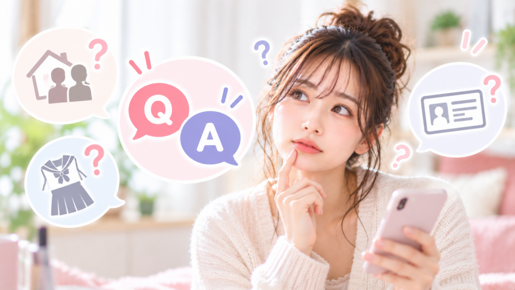 リモ活の年齢に関するよくある質問