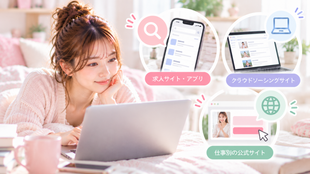 女性限定の在宅ワークの探し方