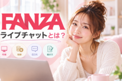 FANZA（ファンザ）ライブチャットとは？特徴・報酬・口コミなどを徹底解説