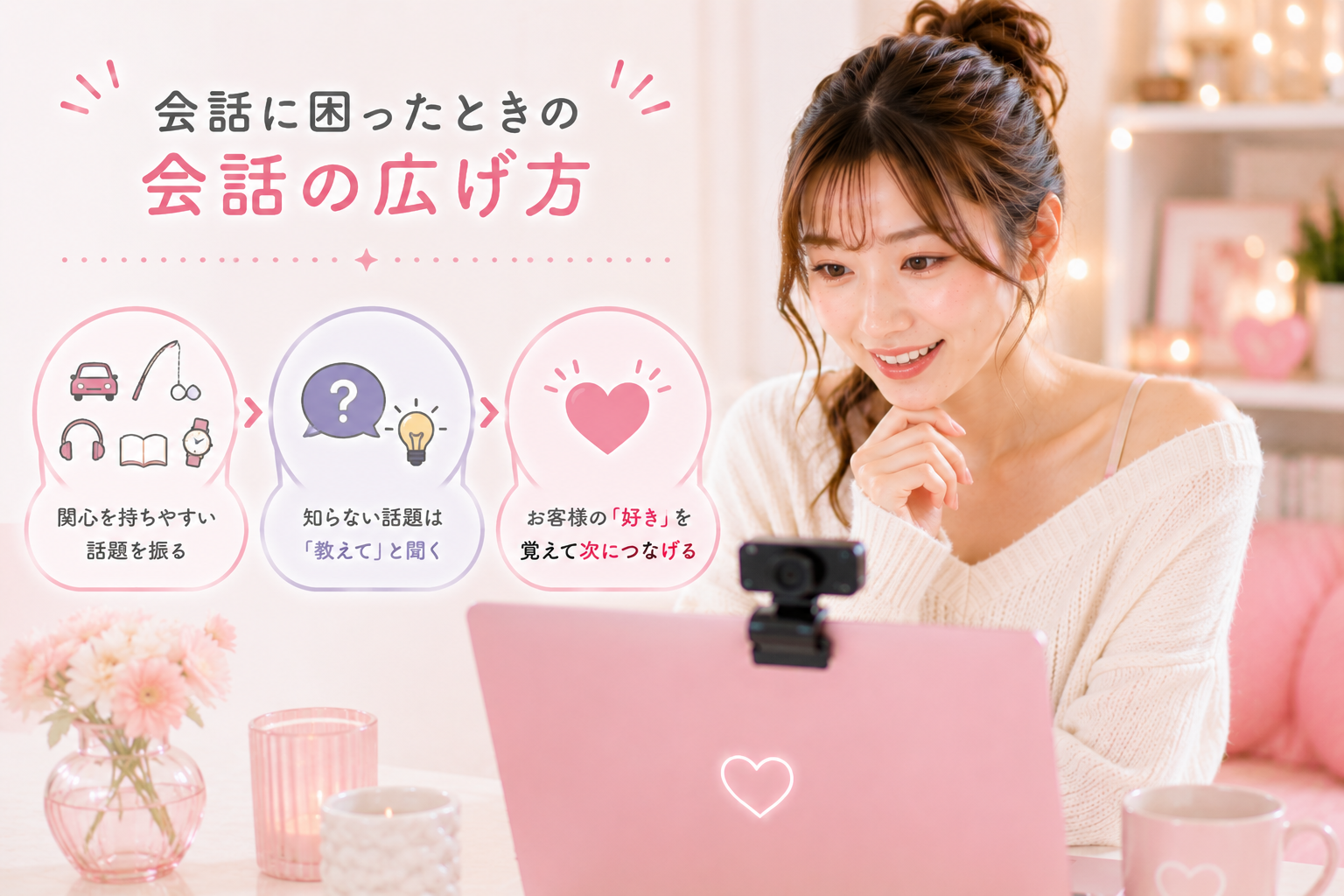 困ったときの会話の広げ方